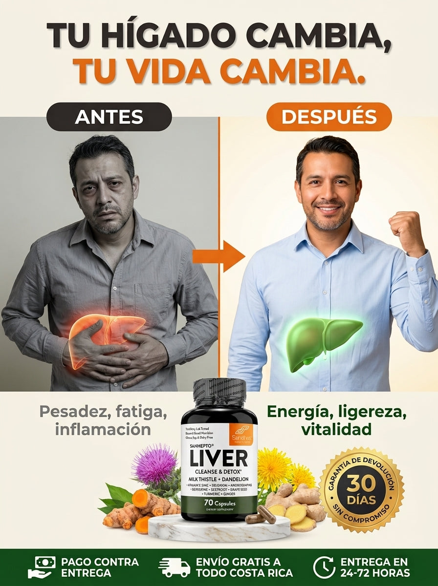 Liver Cleanse & Detox — 1 frasco (70 cápsulas)