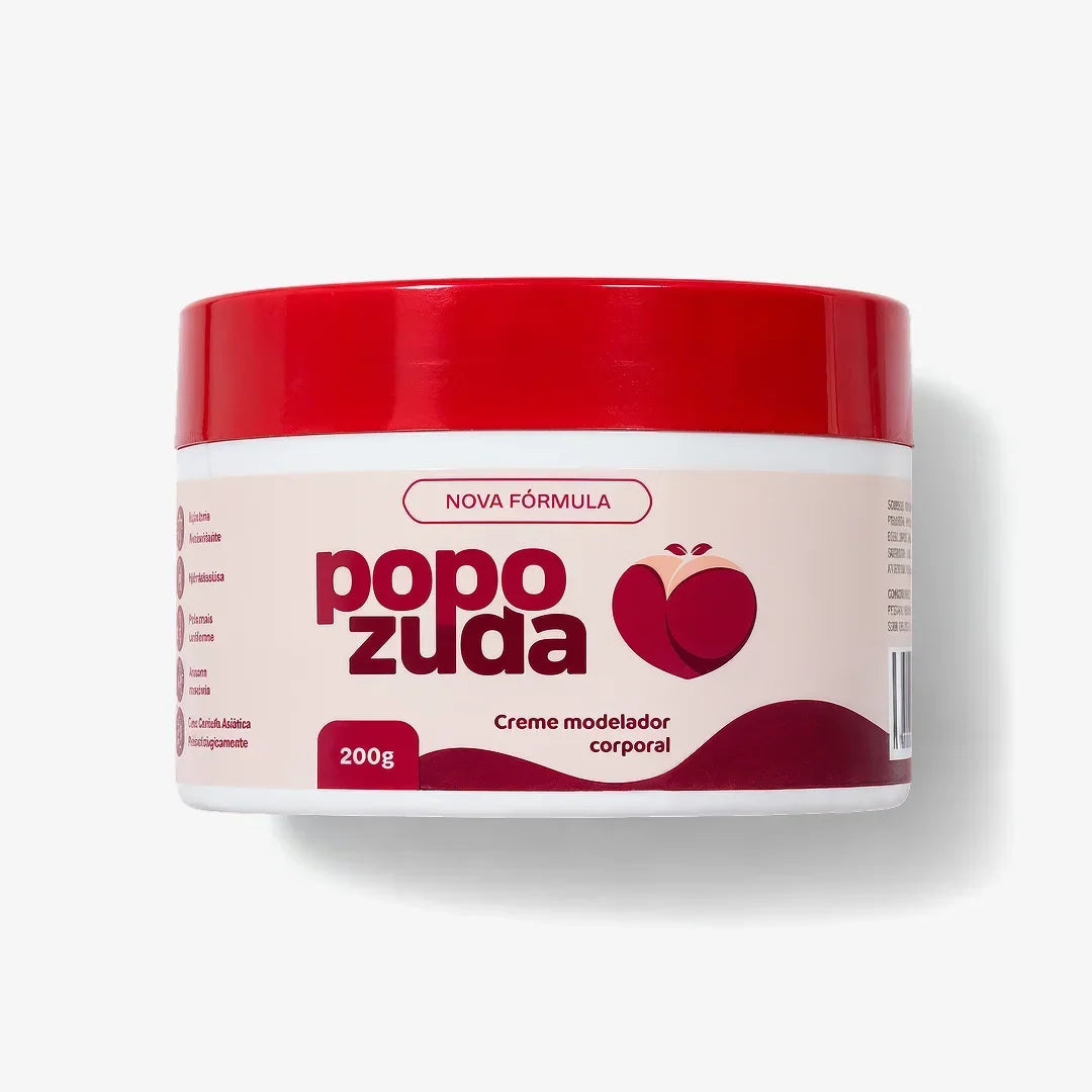 Popozuda Crema Modeladora Corporal 200g – frasco