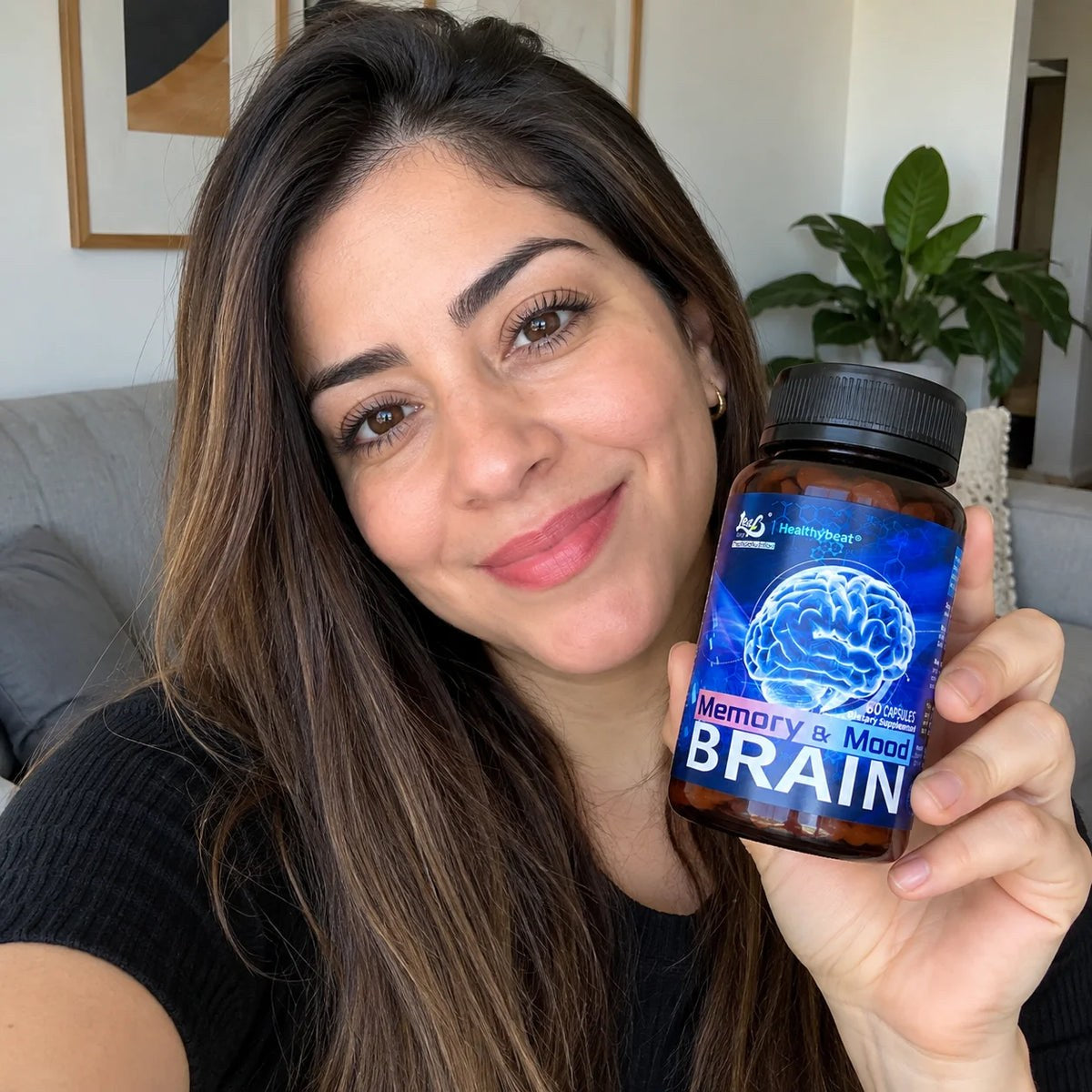 Persona sosteniendo Brain