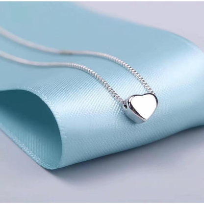 Kit de Collares en Capas – Bolitas y Corazón – Plateado o Dorado