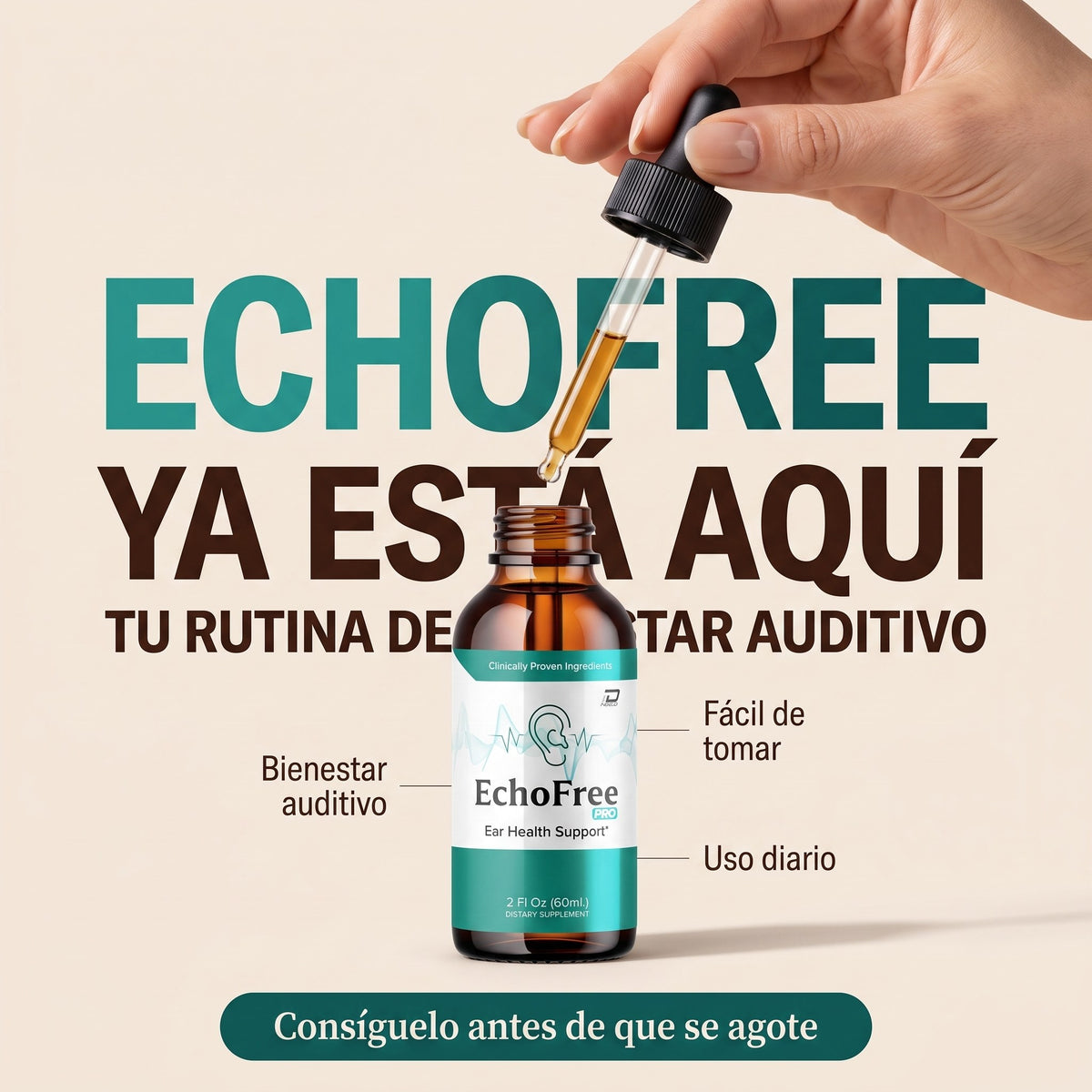 Cómo usar Echo Free gotero