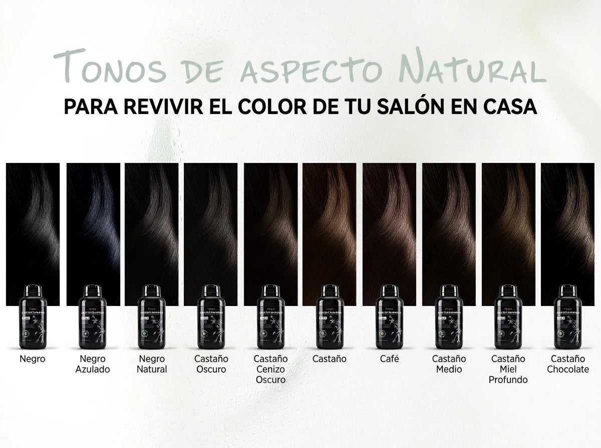 Shampoo tinte 6 en 1