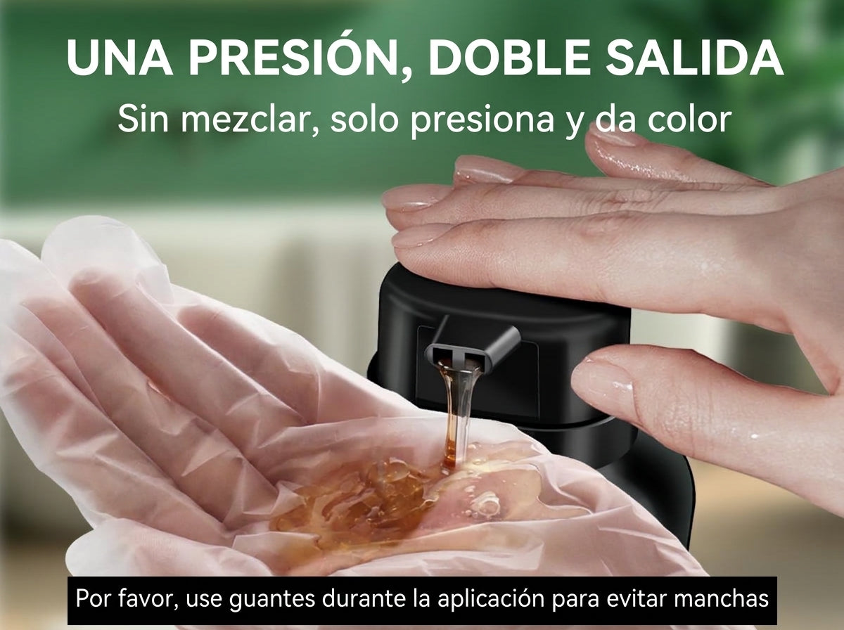 Shampoo tinte 6 en 1
