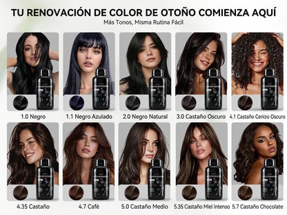 Shampoo tinte 6 en 1